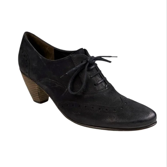 Paul Green Kelsey Wingtip Oxfords GUC $275 Size 7.5UK US 10 S3232 - Picture 3 of 11